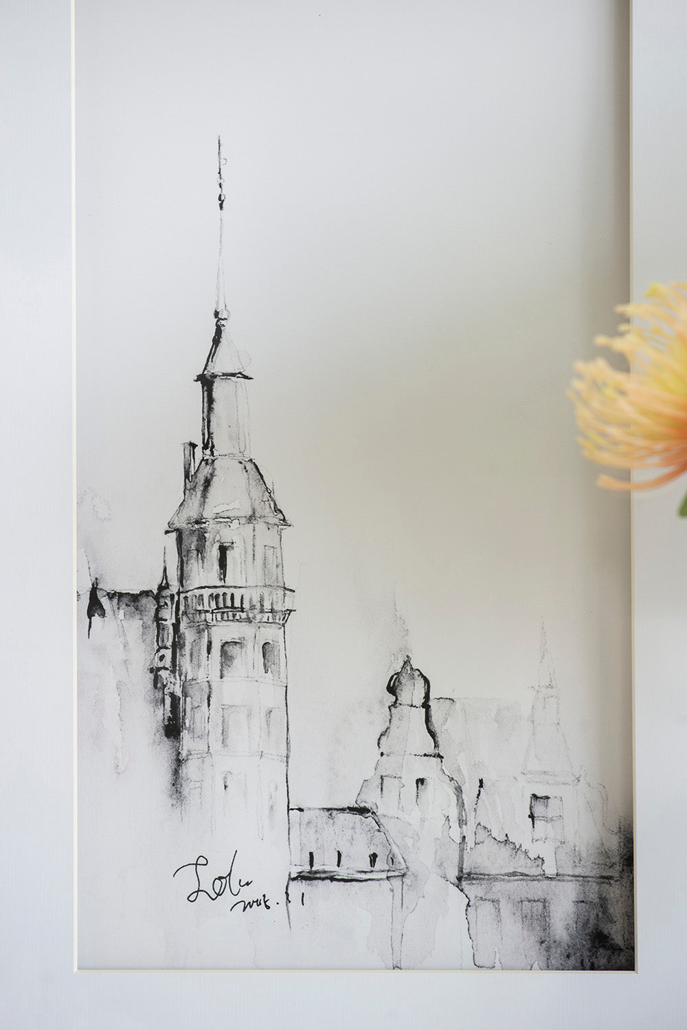 Set of 4 Architecture Wall Art Prints