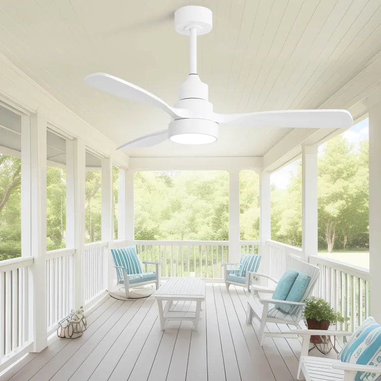 48 Inch Wood Ceiling Fan With Light