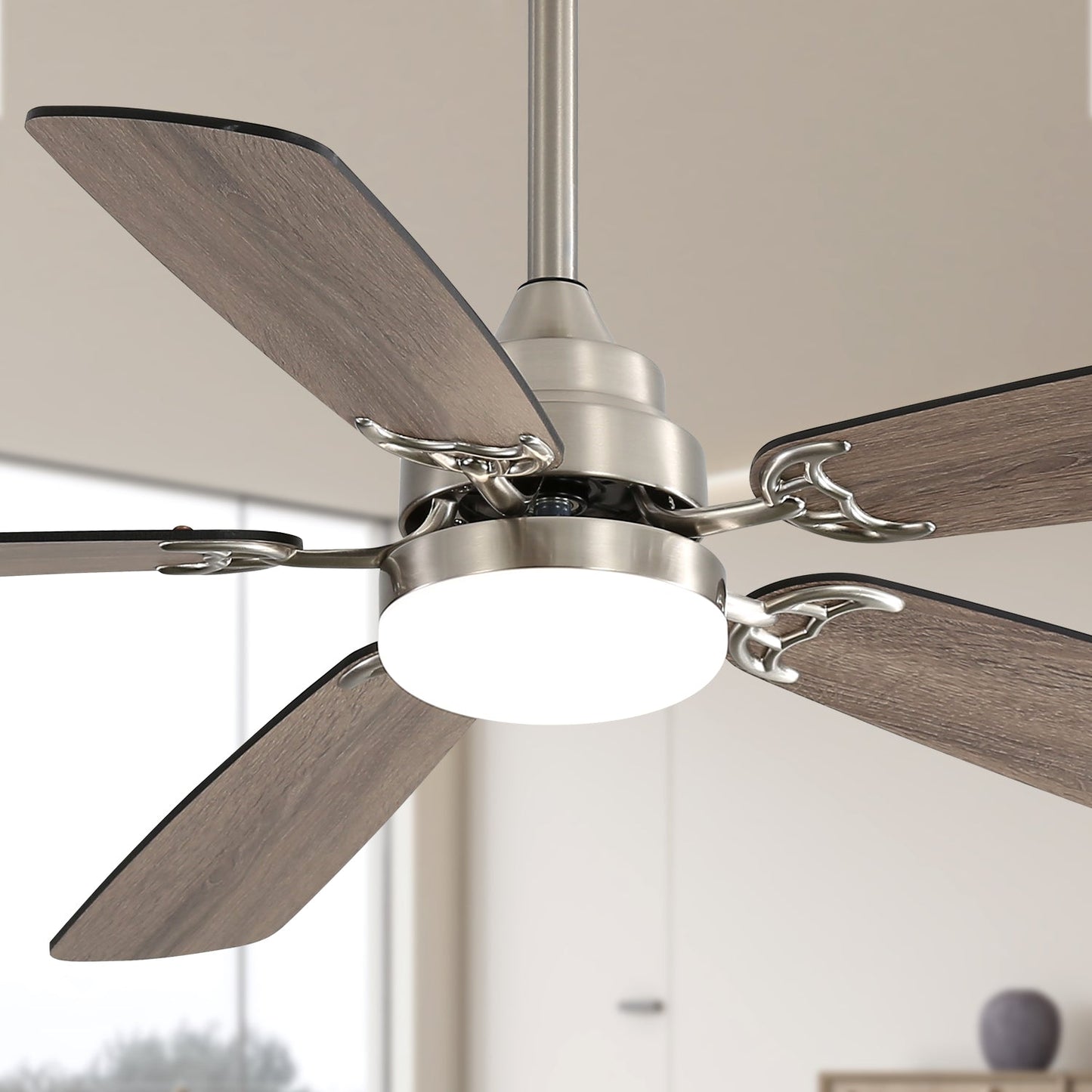 Modern 52 Inch Led Ceiling Fan With Remote Control