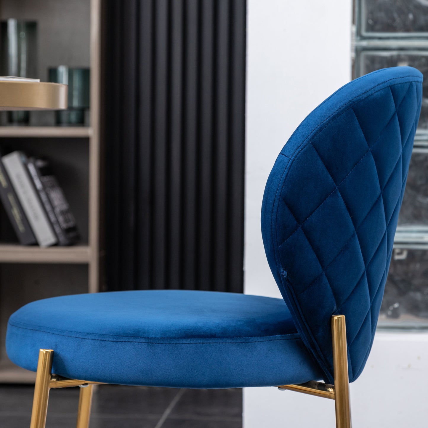 Amoa Contemporary Velvet Upholstery Dining Chair