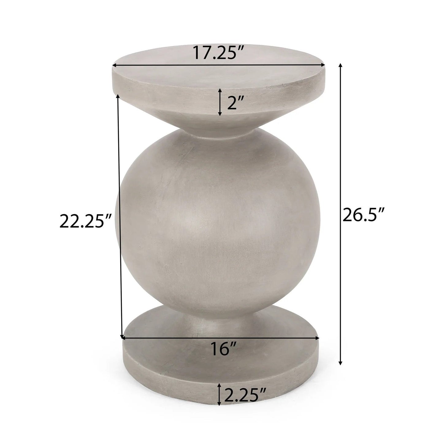 Outdoor Lightweight End Table