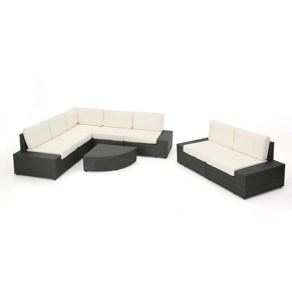 Santa Cruz Outdoor 8-Piece Sectional Set