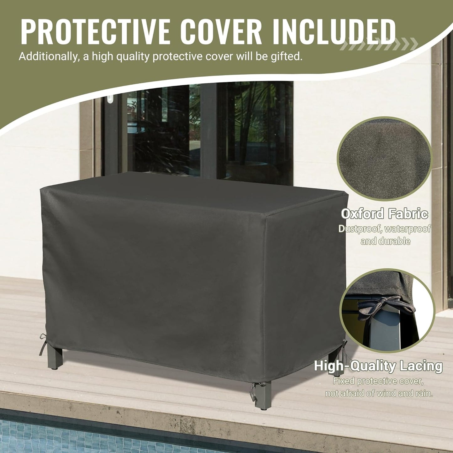 Outdoor Kitchen Island with Storage
