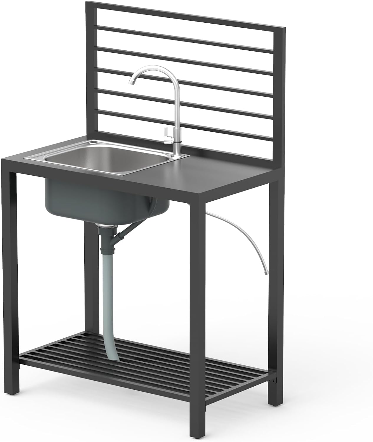 Outdoor Kitchen Island with Storage