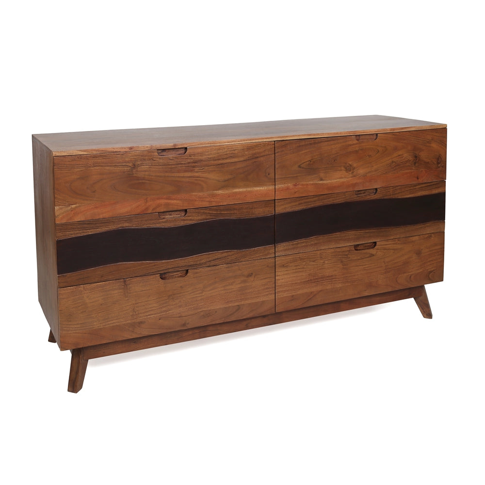 Sierra Six Drawer Sideboard
