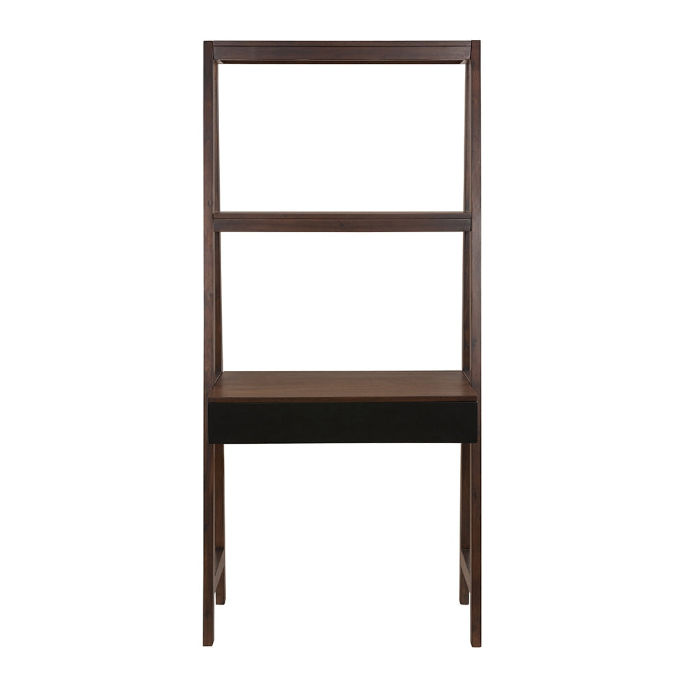 32x20x68" Ladder Desk and Ladder Style Display Shelf