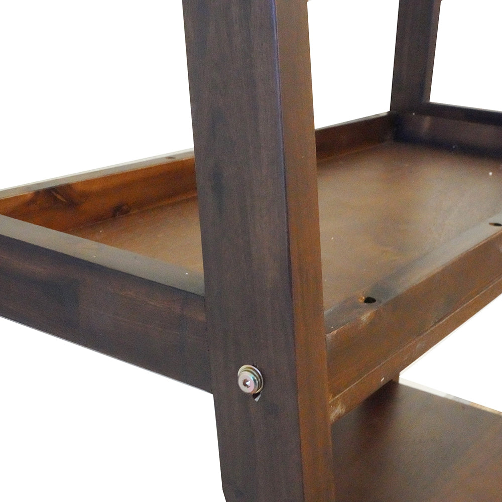32x17x68" Ladder Shelf, Ladder Style Display Shelf