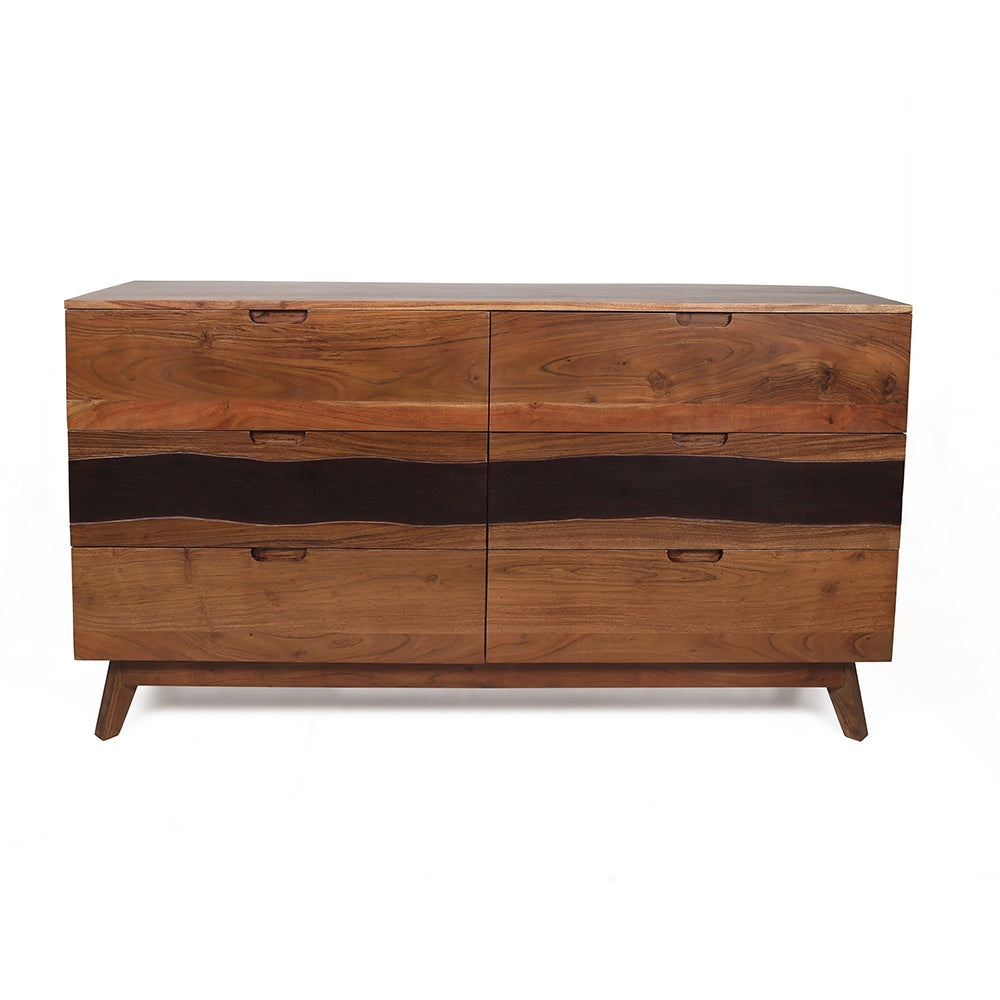 Sierra Six Drawer Sideboard