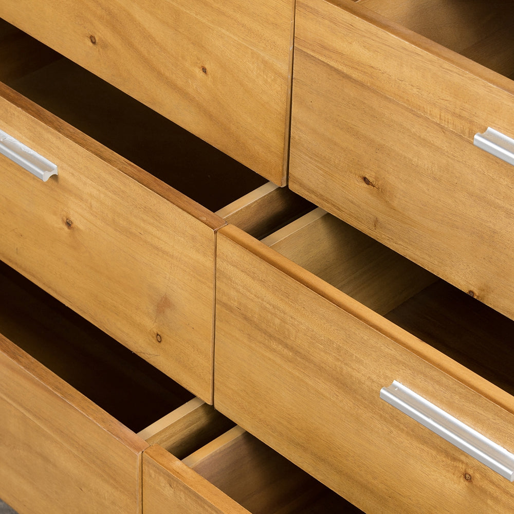 53" 6-Drawer Dresser