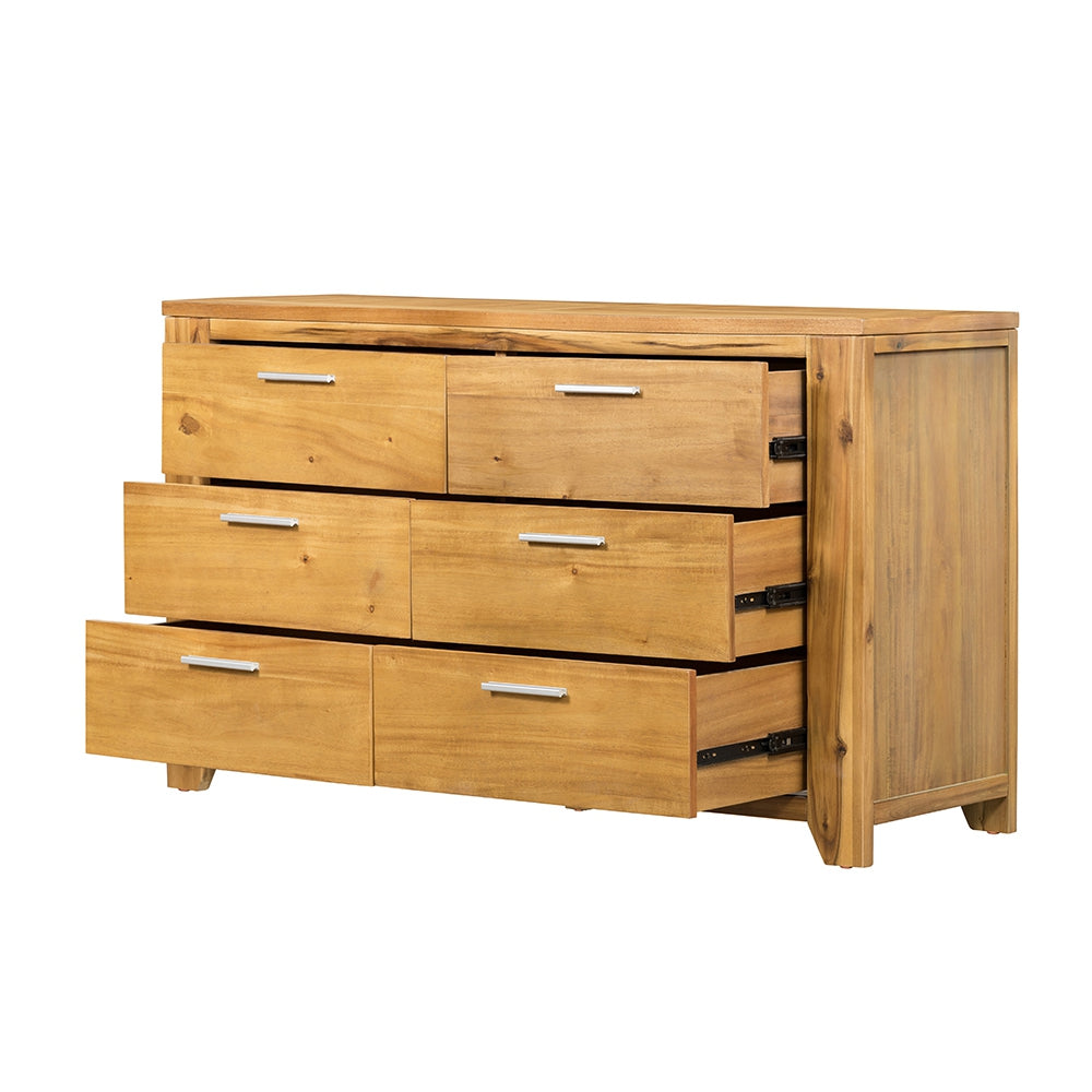 53" 6-Drawer Dresser