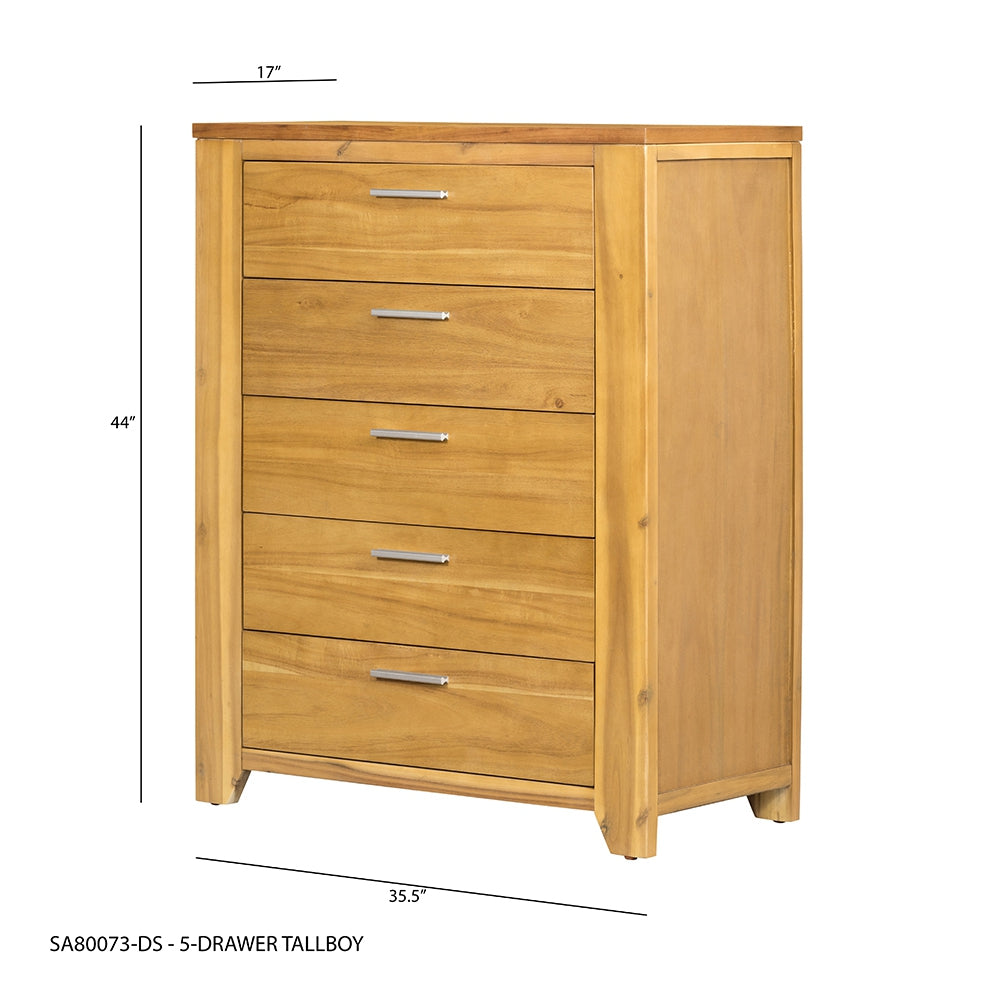 35.4" 5-Drawer Dresser