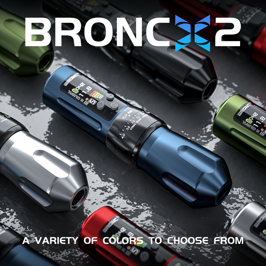 2024 BRONC X2 Adjustable Wireless Pen
