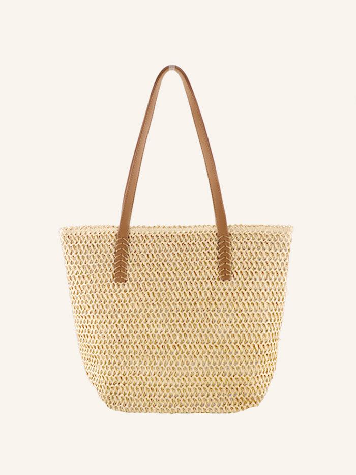 Woven Tapered Tote Bag