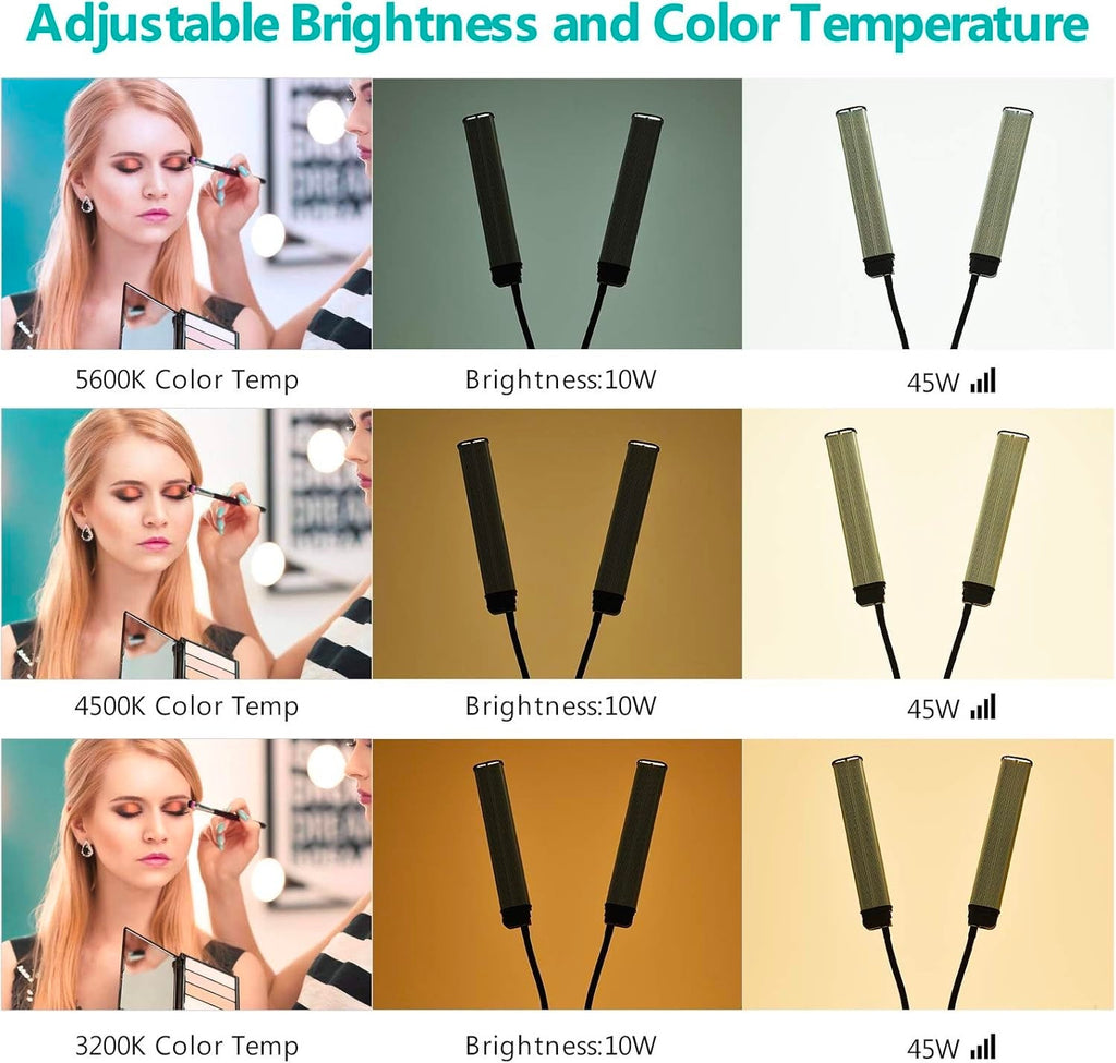 INKSOUL Flexible Double Arms LED Fill Light
