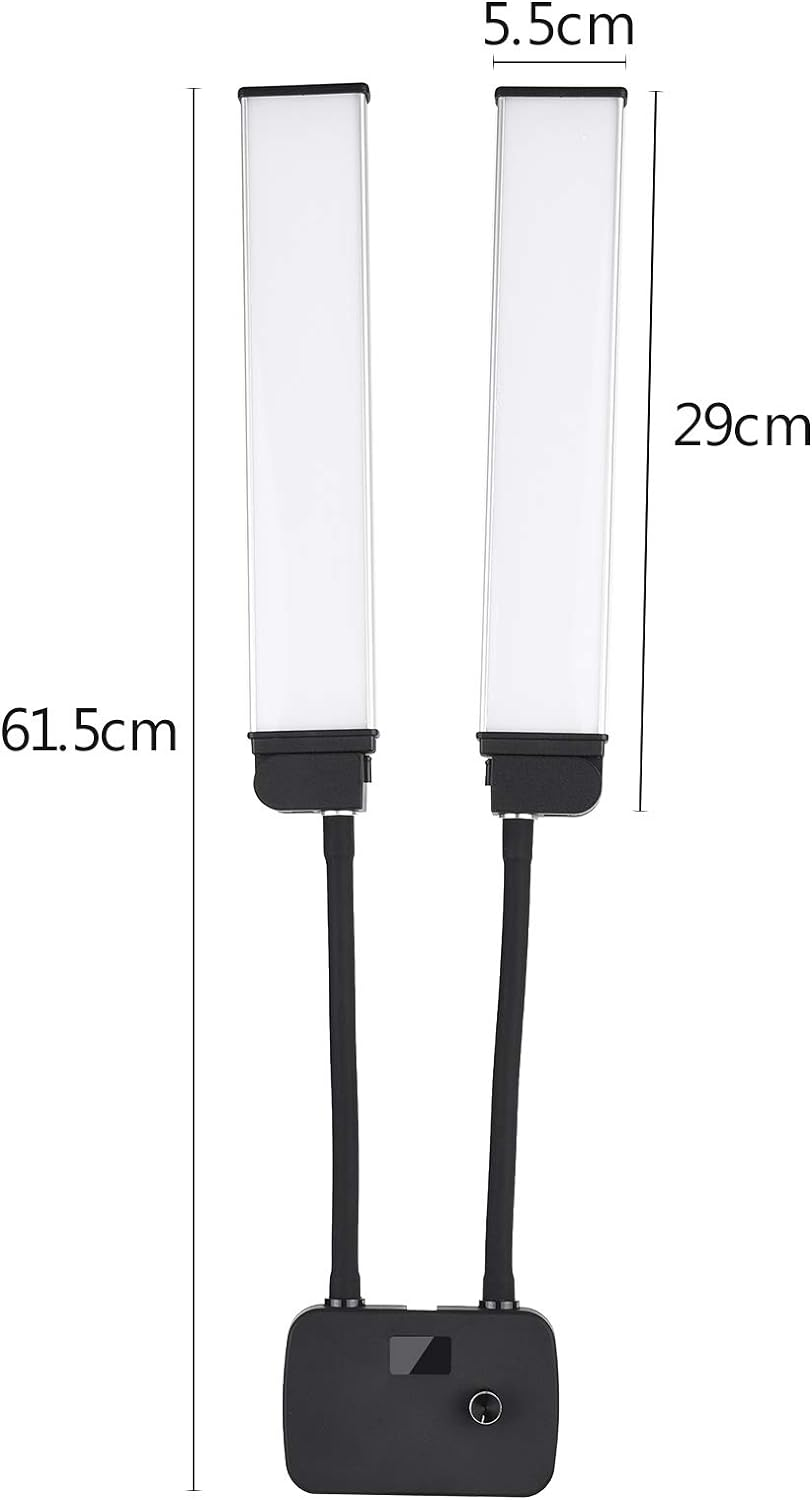 INKSOUL Flexible Double Arms LED Fill Light