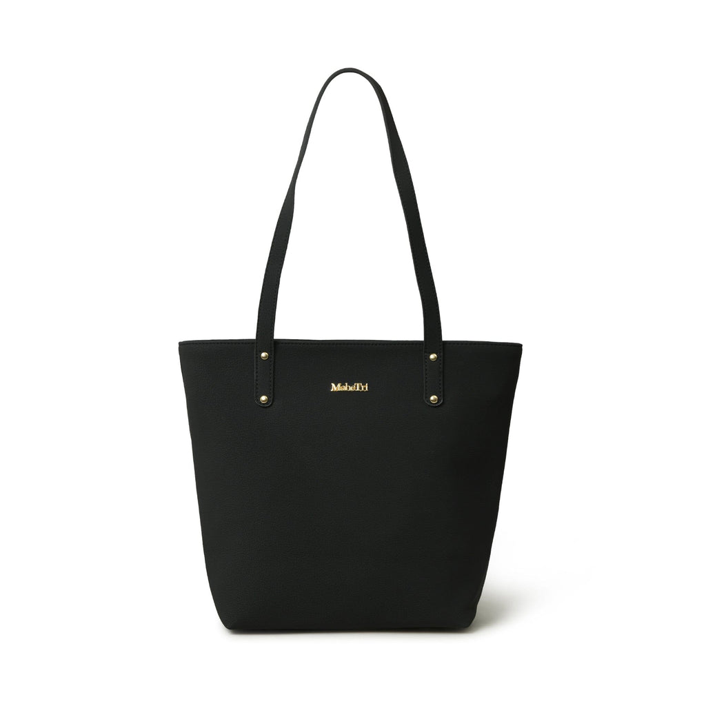 Sac fourre-tout en cuir vegan Era - Noir de minuit