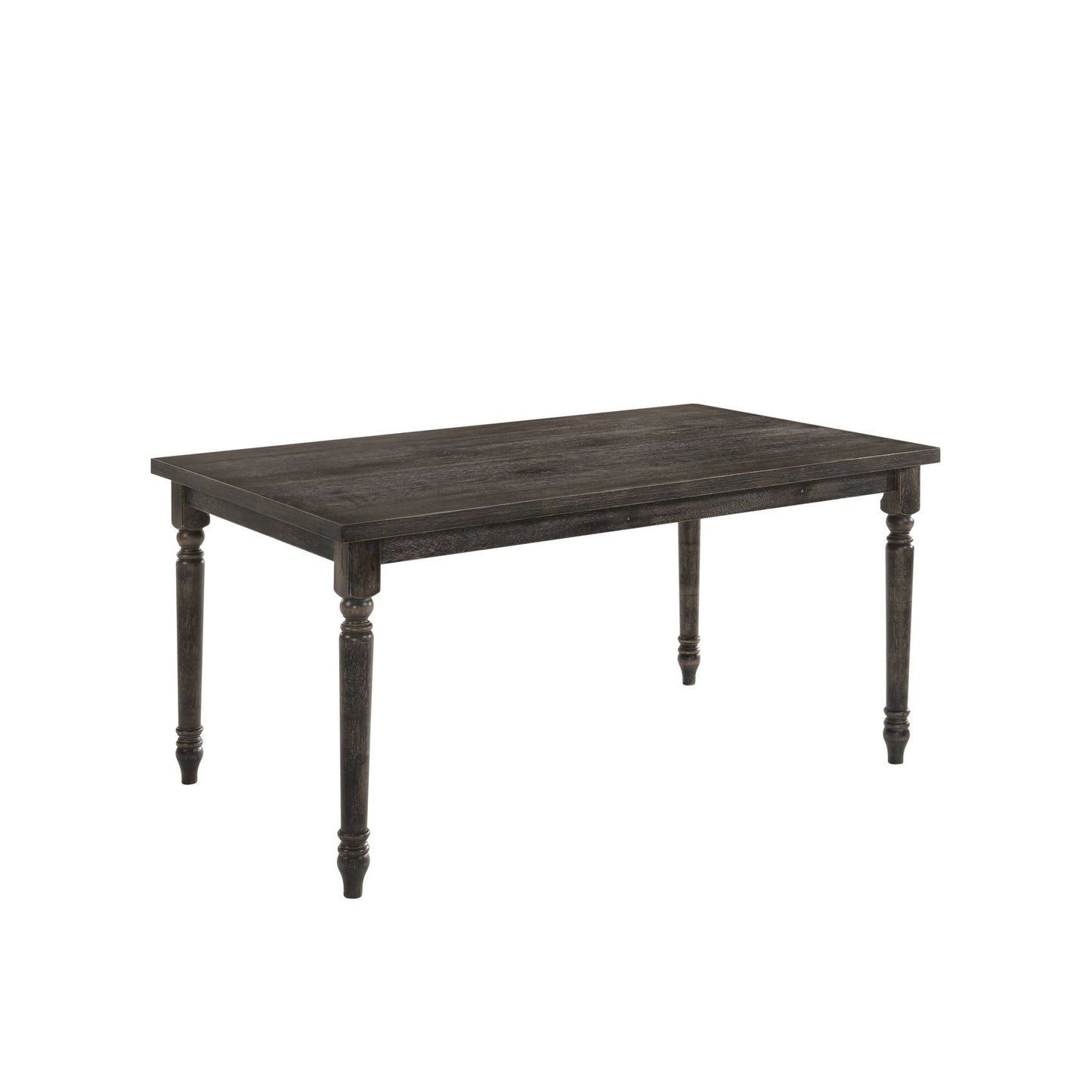 Claudia II - Weathered 7 Pieces Dining Room Set - Gray
