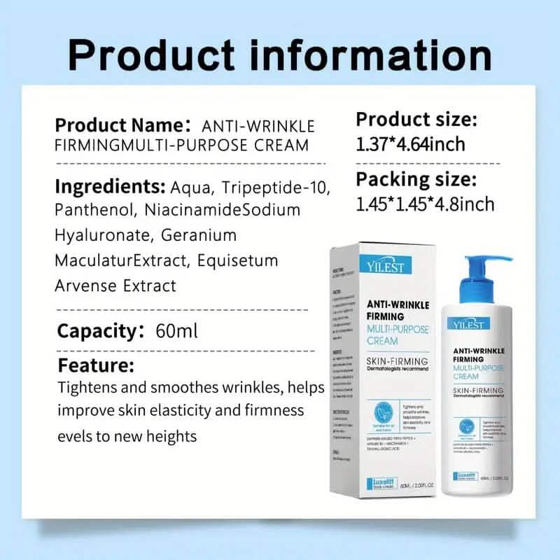 2.03oz Anti-Wrinkle Firming Body Cream