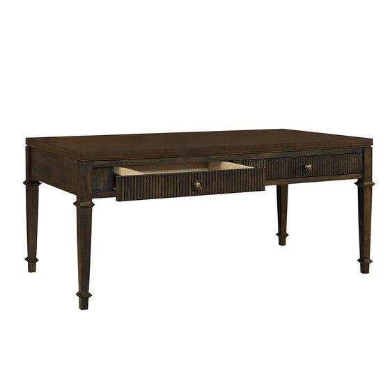 Fluted 2-Drawer Coffee Table