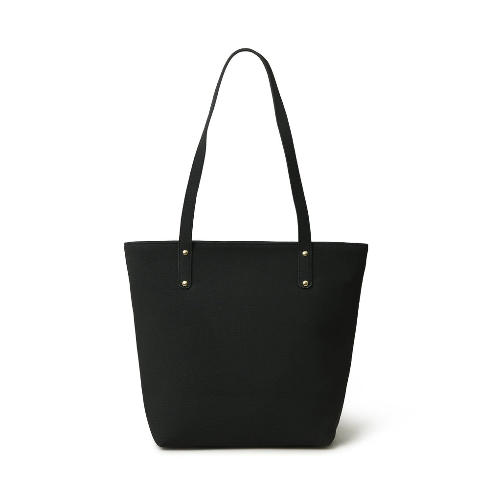 Sac fourre-tout en cuir vegan Era - Noir de minuit