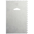 Ateco Aluminum Decorating and Icing Comb, 6" x 4"