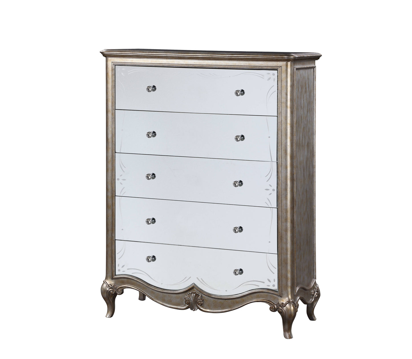 Esteban Antique Champagne Finish Chest