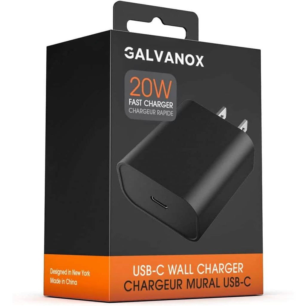 Chargeur USB-C 20W Adaptateur secteur mural de charge rapide PD