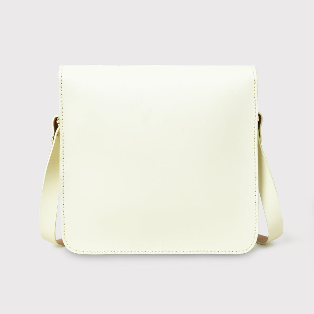 Sac bandoulière blanc élégant