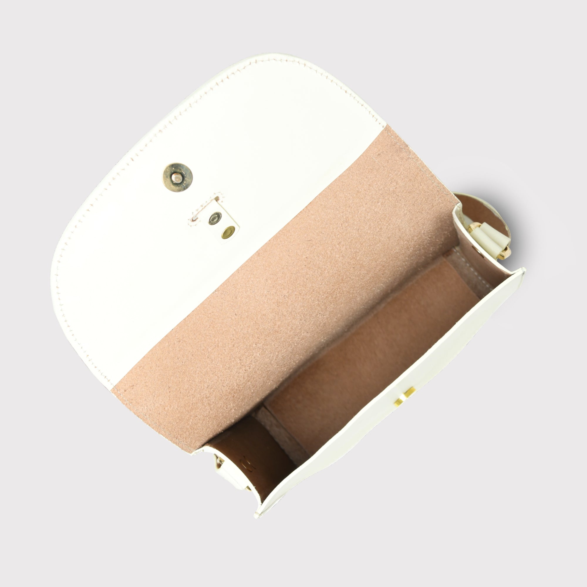 Sac bandoulière blanc élégant