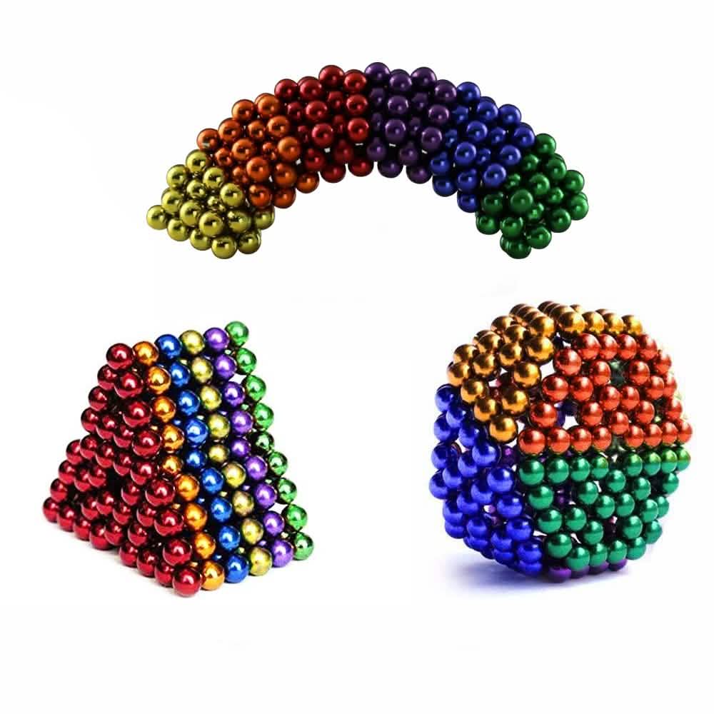 216-Piece: Colorful Magnetic Balls