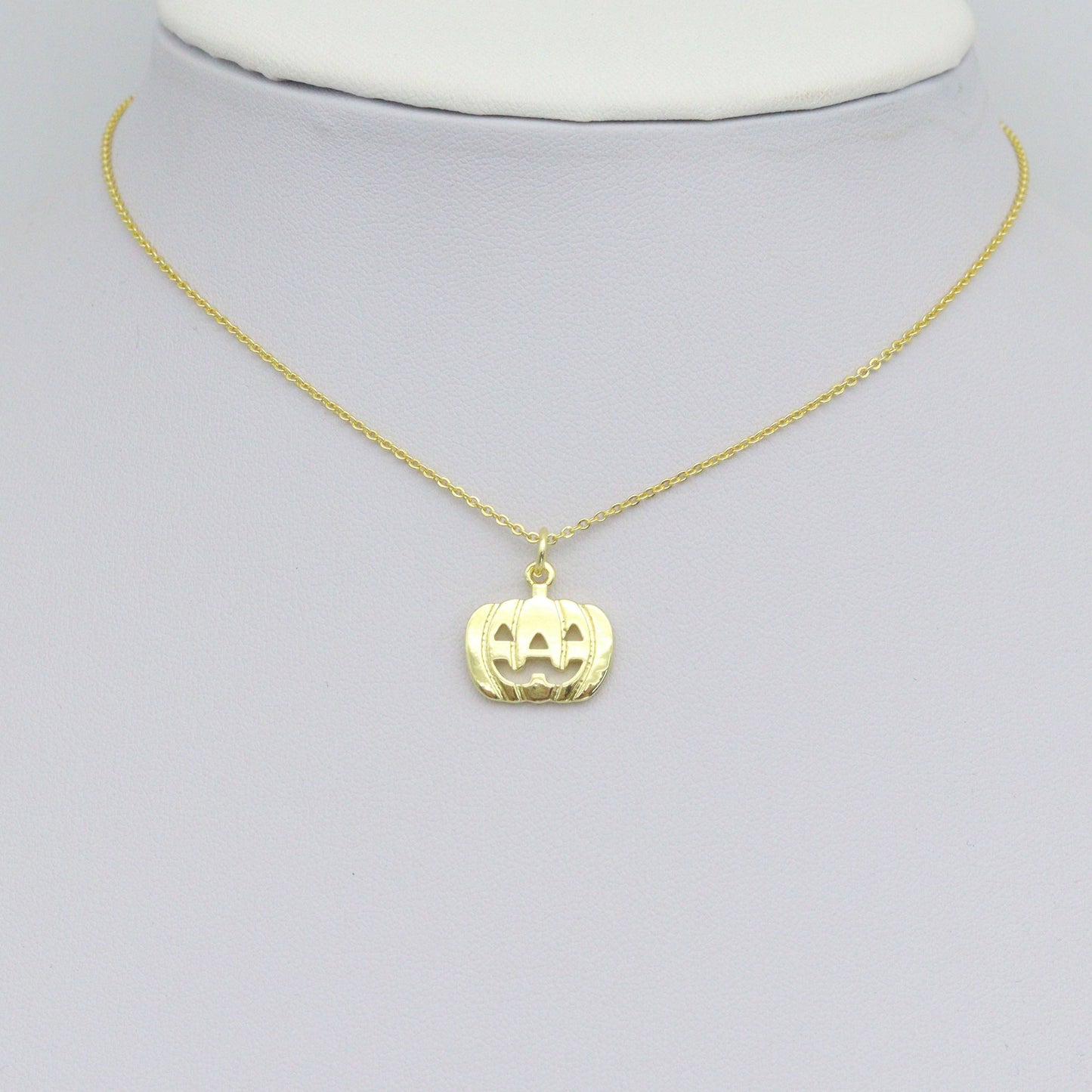 Halloween Pumpkin Charm Pendant, Sku#LK1105