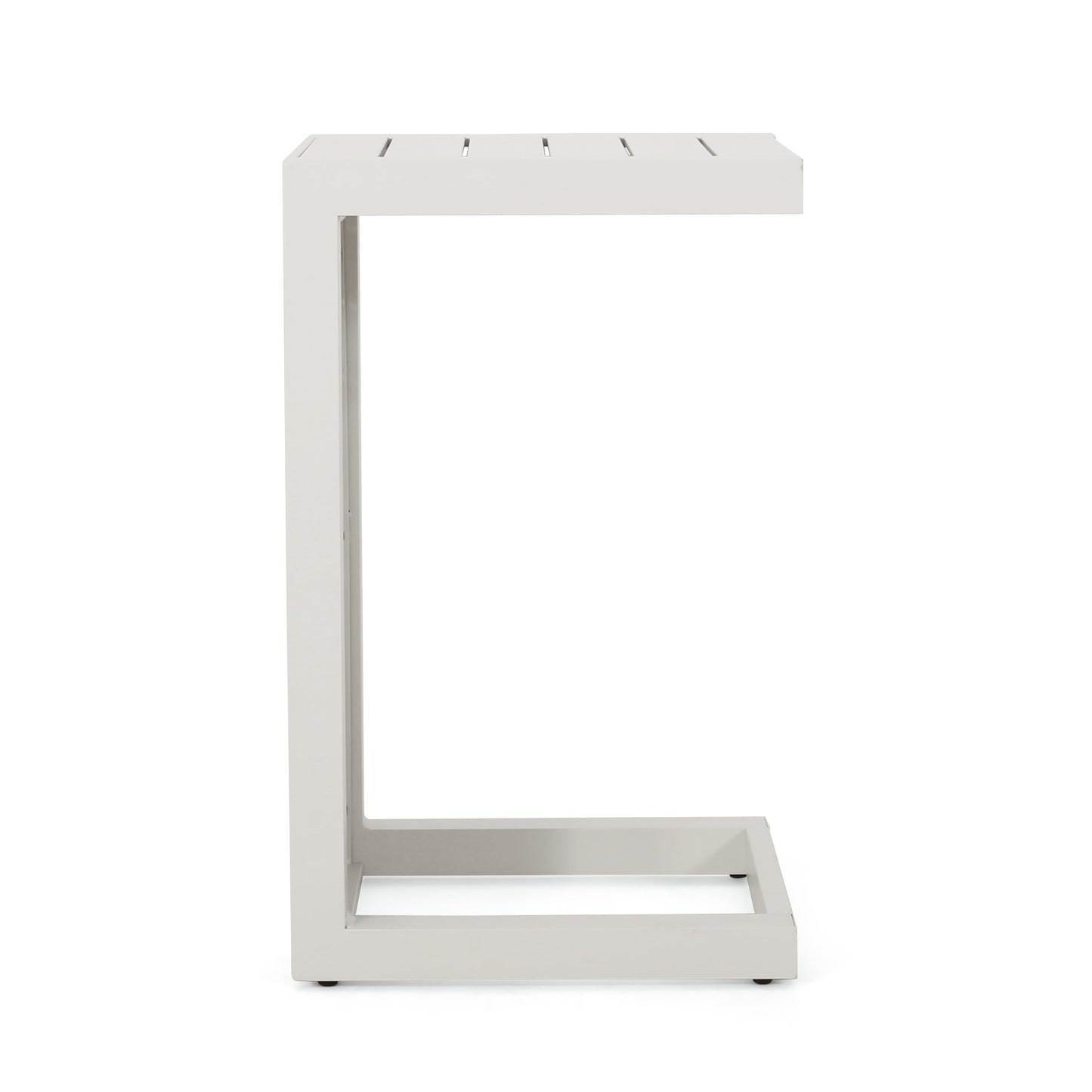 Cape Coral Aluminum C-Shaped Table