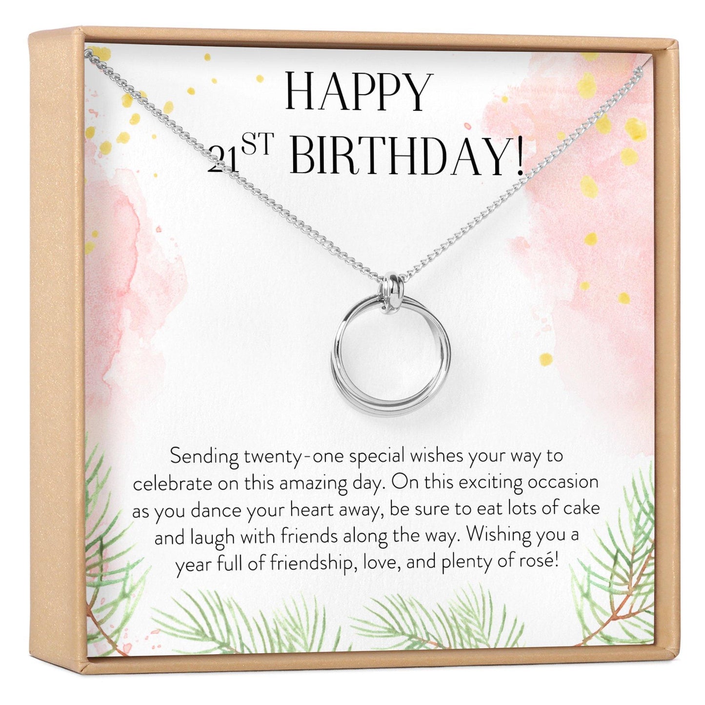 21st Birthday Necklace