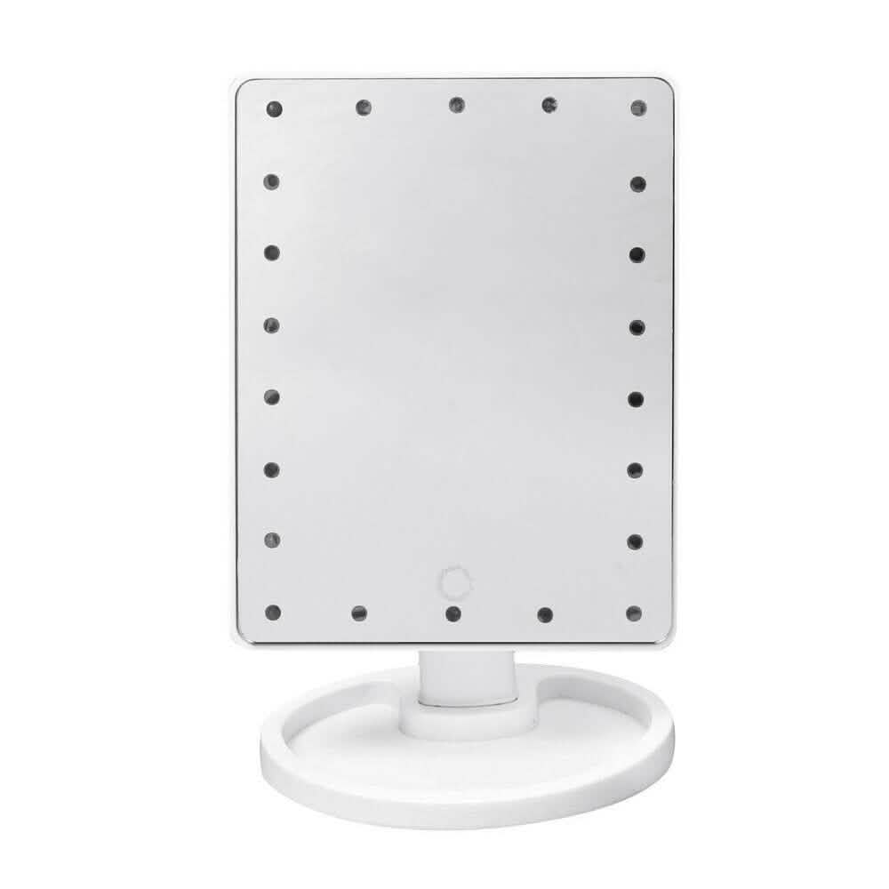 22 LED Touch Screen Desktop Stand Mirror