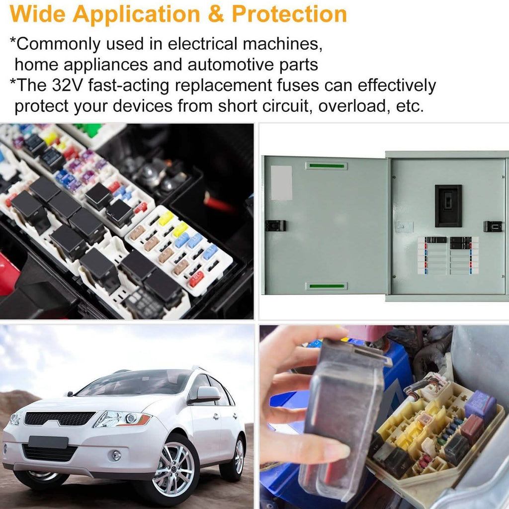 220-Piece: Car Blade Fuses Assortment