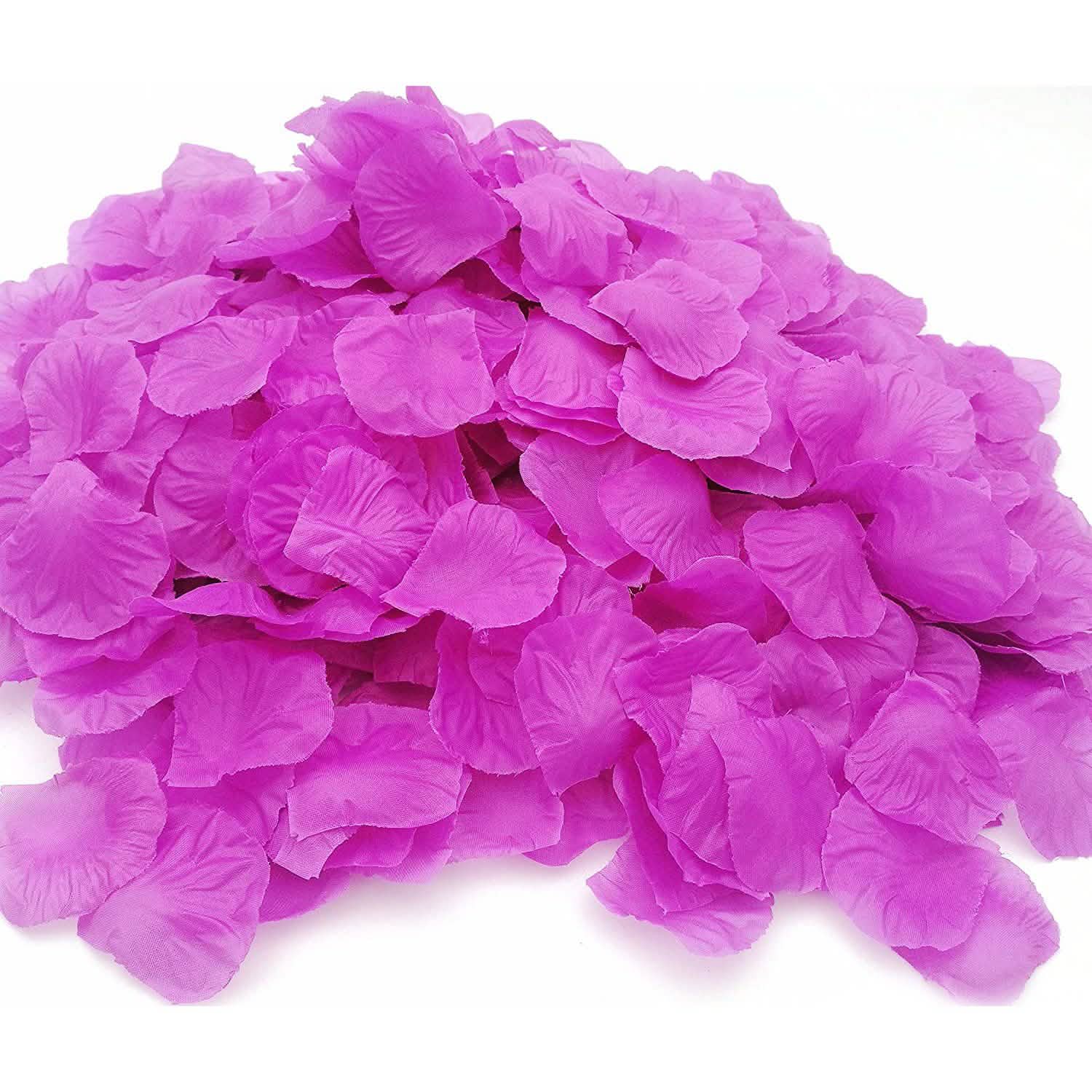2200 pièces : Pétales de rose en soie pour décoration florale de mariage