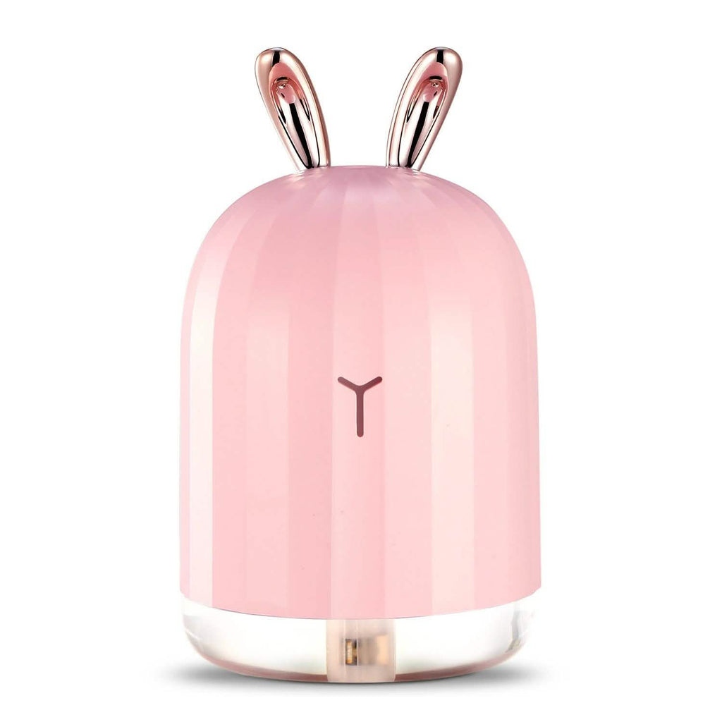 220ml Cool Mist Humidifier Ultrasonic Air Diffuser Atomizer with 7 Color