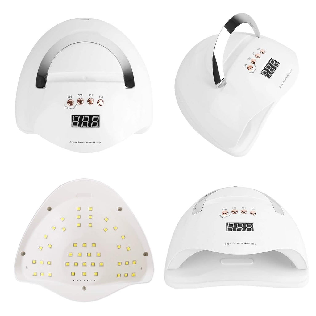 Lampe à ongles UV LED 220W, sèche-vernis gel