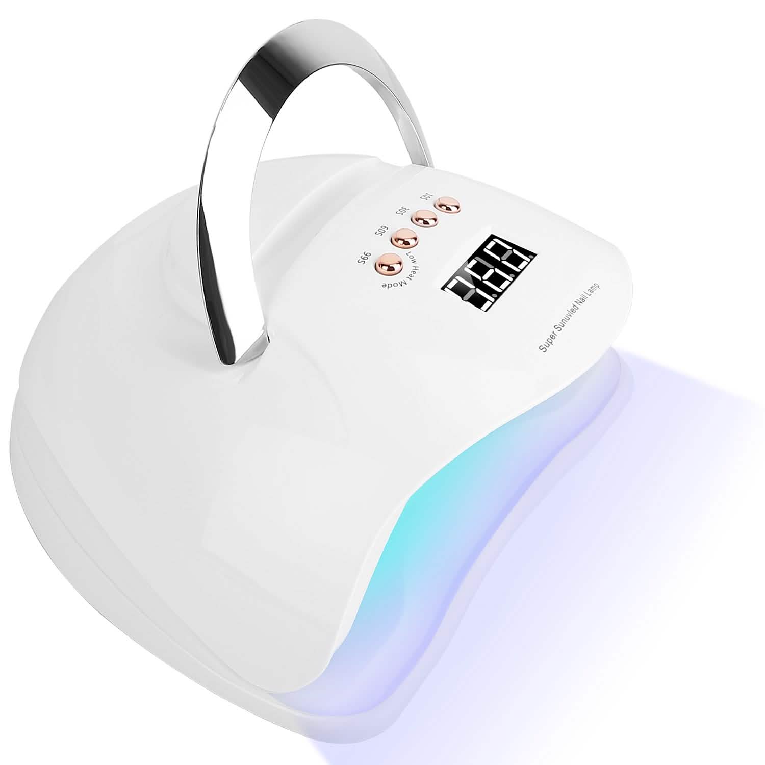 Lampe à ongles UV LED 220W, sèche-vernis gel