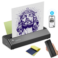 MHT-P8008 Bluetooth Tattoo Stencil Printer | High Precision | Wireless Connectivity