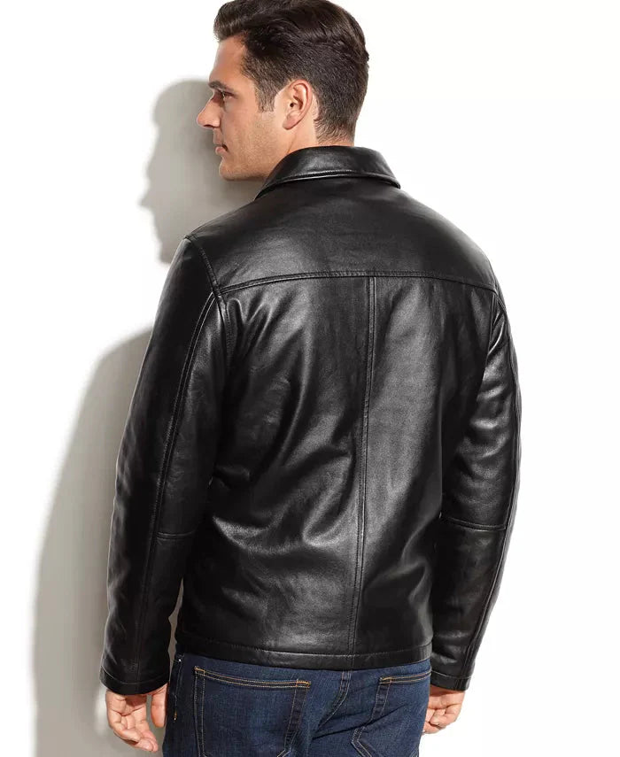 Le blouson aviateur en cuir Wolfman