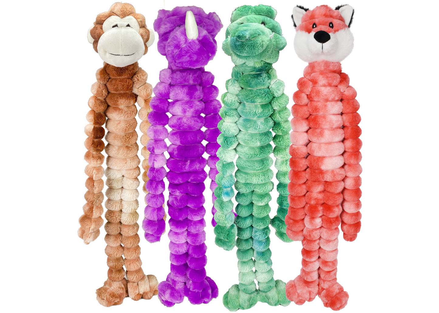 Multipet Crimpy Cuddlerz Medium - Assorted Animals 18"