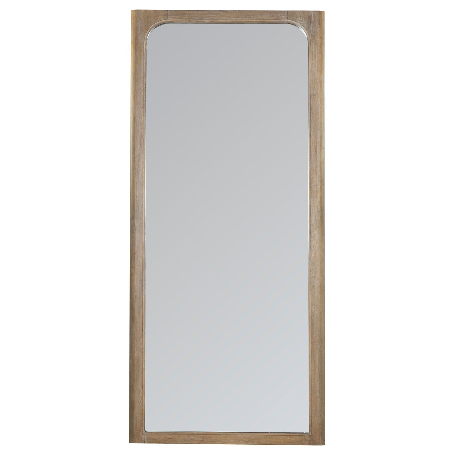 Solano 80-inch Full Length Floor Mirror Weathered Mango
