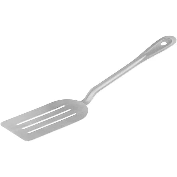 Spatule / Pelle à poisson en acier inoxydable durable et flexible, pleine ou ajourée - 35,5 cm