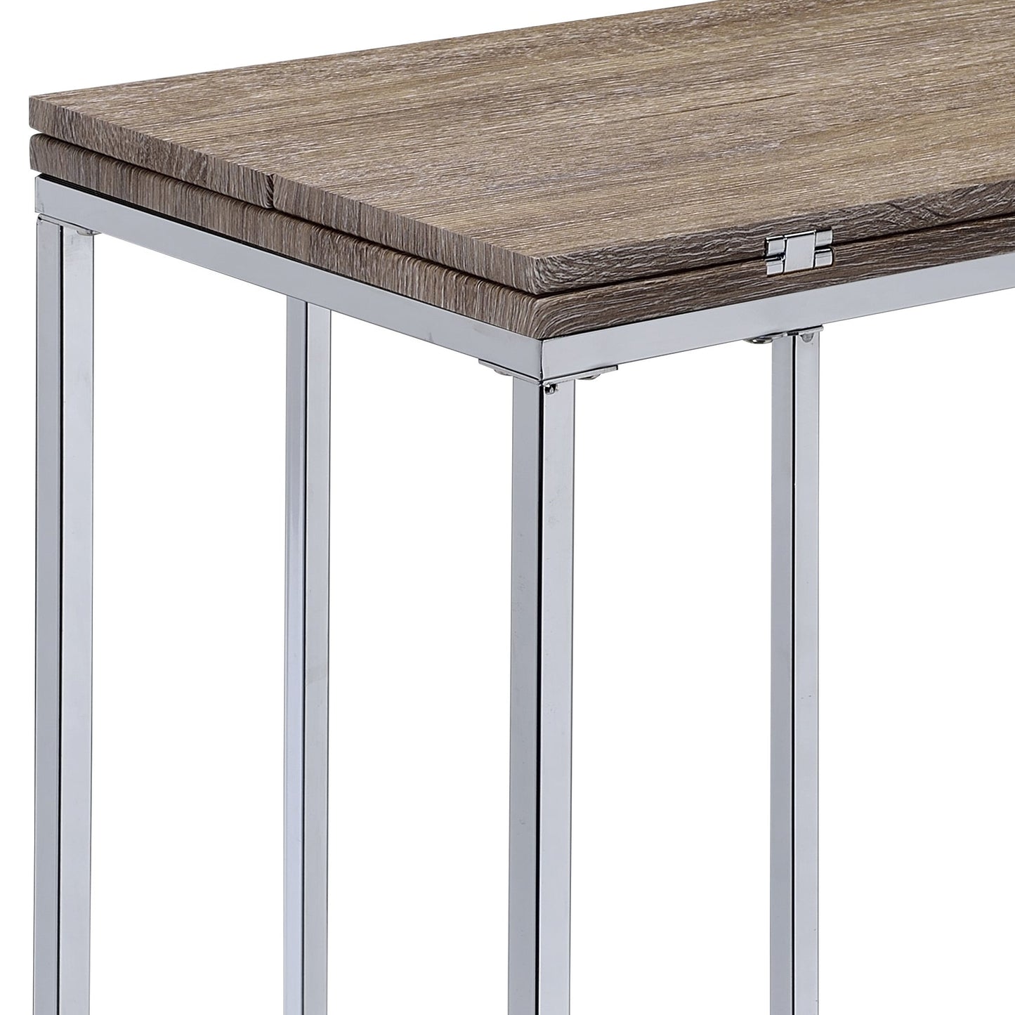 Danson Weathered Accent Table