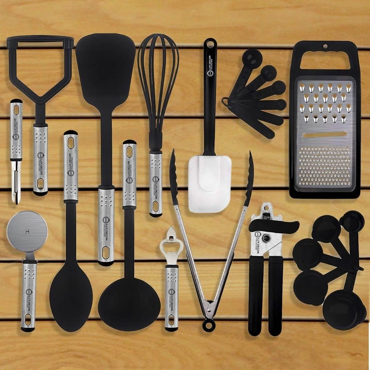 23ピースセット：ナイロン調理器具セット