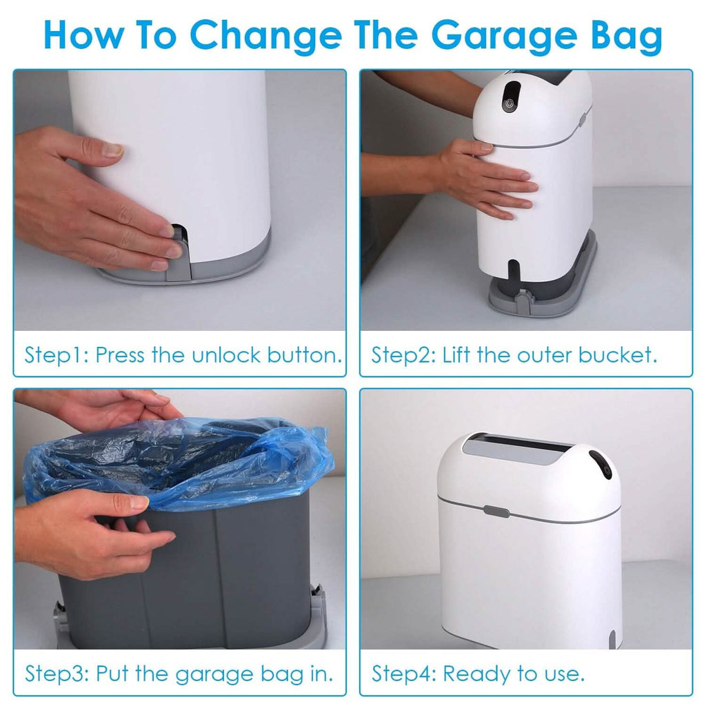2.38 Gal/9L  Automatic Trash Can