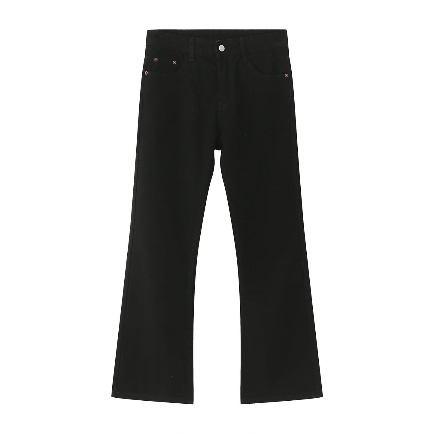 Mid Rise Jeans with Pockets