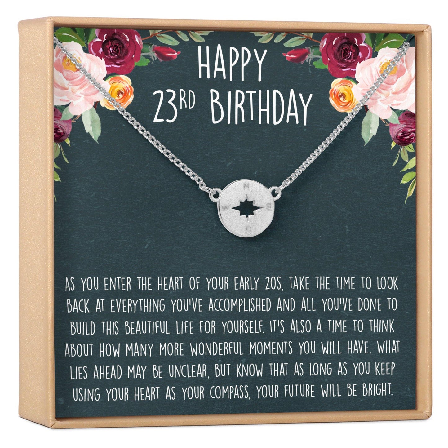 23rd Birthday Necklace