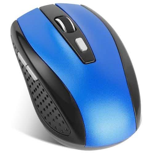 Souris de jeu optique sans fil 2,4 G